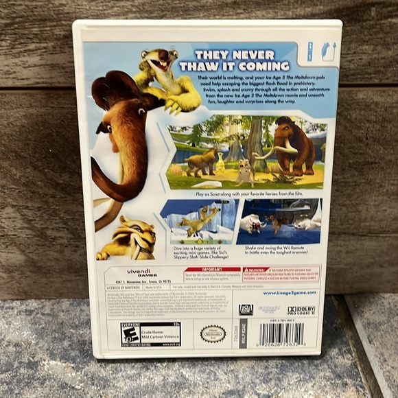 5 for $60 -  Ice Age 2: The Meltdown Wii Game - Picture 4 of 4